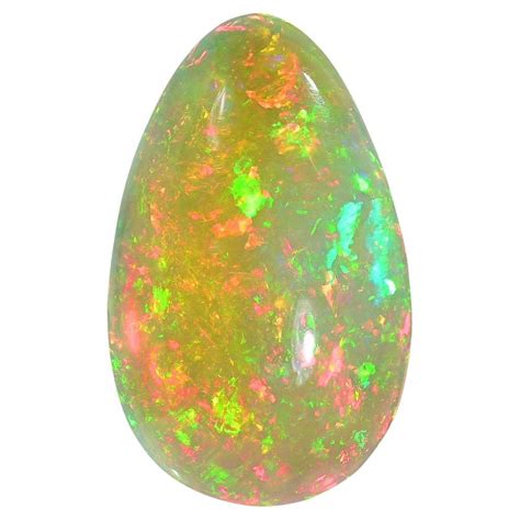 Opal Stone 19 17 Carat Oval Natural Ethiopian Loose Gemstone For Sale