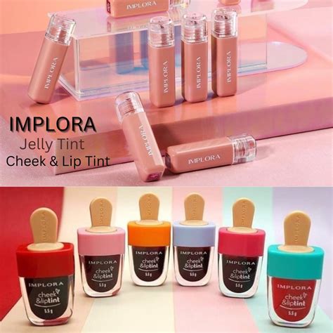 Implora Cheek Lip Tint Jelly Tint Original Stain LipTint Cheap Murah