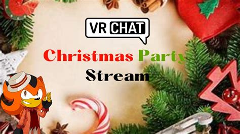 Christmas Party Stream Vrchat Youtube