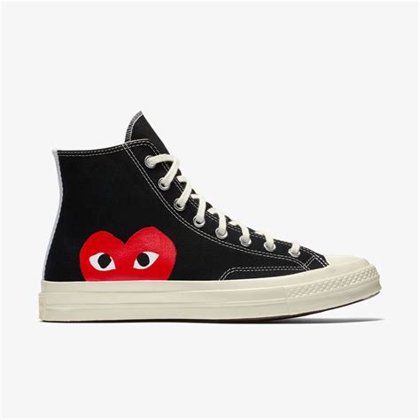 Converse Chuck 70 Play CDG HI Converse Chuck 70, Converse, Black High Top Sneakers | lupon.gov.ph