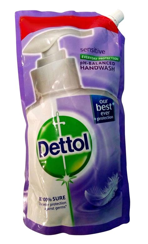 Dettol Hand Wash Sensitive 800ml Pouch Amazon In Health