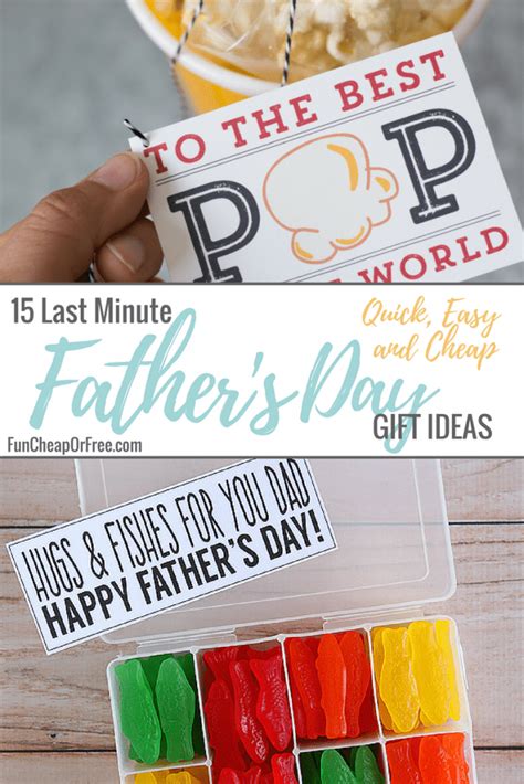 Fathers Day Ideas Cheap And Easy For The Last Minute Fun Cheap Or Free