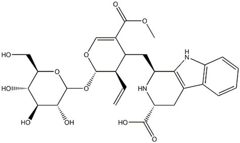 2S 3α Ethenyl 2β β D glucopyranosyloxy 3 4 dihydro 4α 34371 11 4