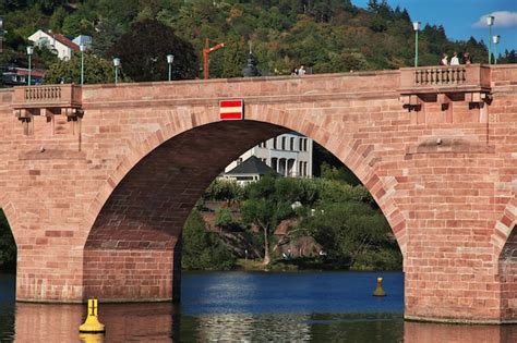 Premium Photo | The old bridge in heidelberg germany