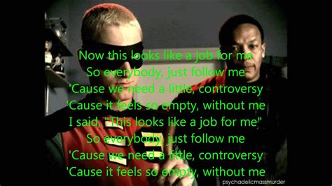 Eminem without me lyrics on screen - pooterdex