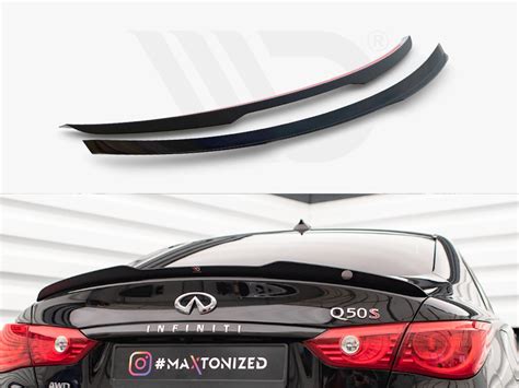 Spoiler CAP Infiniti Q50 S Mk 1 Maxton Design UK