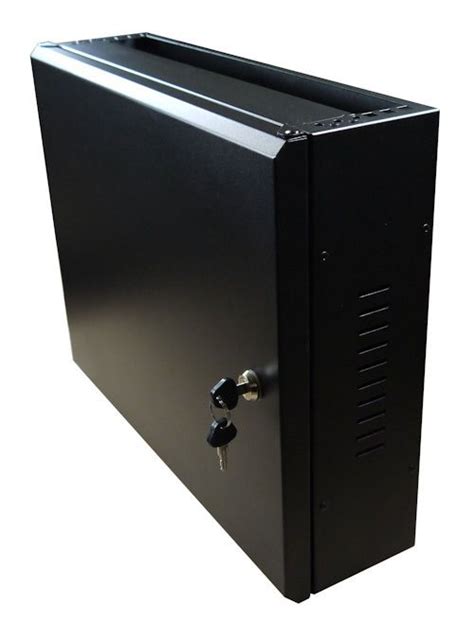 Ad Tek Products 2U 19 Low Profile Vertical Wall Mount Network Cabinet