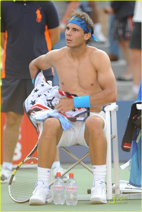 Rafael Nadal Shirtless At The U S Open Photo Rafael Nadal