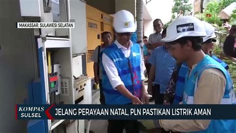 Jelang Perayaan Natal Pln Pastikan Listrik Aman Video Dailymotion