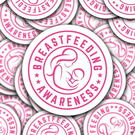 Breastfeeding Awareness Sticker Nursing Sticker Lactation Breastmilk