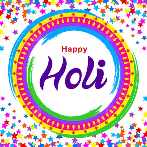 Holi Color Festival Vector Png Images Holi Festival Colorful