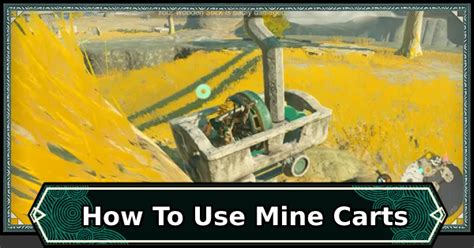 Totk How To Use Cart And Broken Rail Zelda Tears Of The Kingdom Gamewith