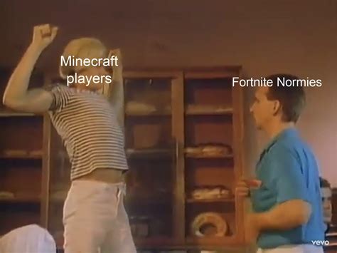 Fortnite Bad Minecraft Good Rfortbadminegood
