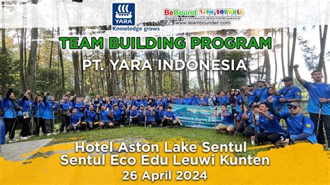 Bebound Teambounder Pt Yara Indonesia Aston Sentul Sentul Eco Edu