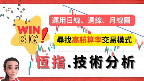 【股市預測】 實例示範 識用陰陽燭搵轉勢位 交易策略從此變簡單 恒指技術分析 港股走勢 圖表分析 Youtube