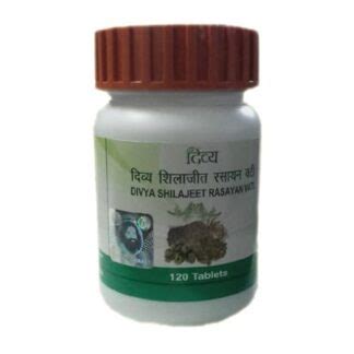 DIVYA SHILAJEET RASAYAN VATI 120 Tablets Taraherbal