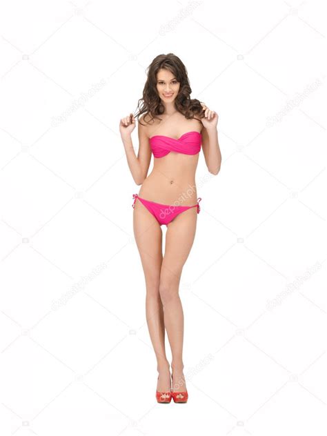 Beautiful Woman In Bikini Stock Photo By Syda Productions 10834408