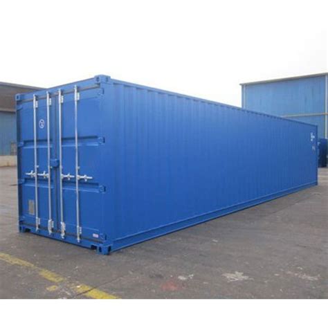 Stainless Steel Blue 40 Ft Shipping Container Capacity 10 20 Ton At