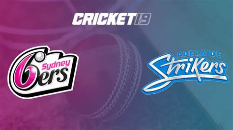 BBL Sydney Sixers Vs Adelaide Strikers Match 11 Cricket 19