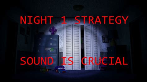 How To Beat Fnaf 4 Night 1 Walkthrough Fnaf Academy Youtube