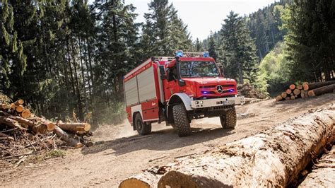 This Mercedes Benz Unimog Is The Greatest Fire Truck Ever Carscoops