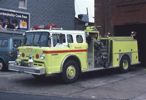 Newark Nj Fire Department Engine Ford American Lafrance