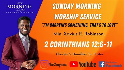 Sunday Morning Worship Service New Morning Light Baptist Church Youtube