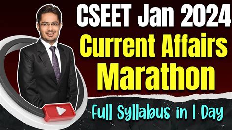 Free Cseet Current Affairs Brahmastra Marathon Revision For Jan