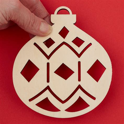 Unfinished Wood Christmas Ornament Cutouts All Wood Cutouts Wood Crafts Craft Supplies