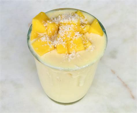 Smoothie De Mango Y Coco Receta Ekilu