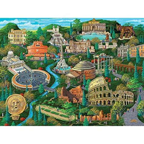 Bits And Pieces Large Piece Jigsaw Puzzle For Adults Rome City