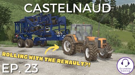 ROLLING SOYBEANS AND SELLING KIT Castelnaud FS 22 Episode 23