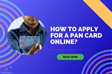 Step By Step Guide Apply Pan Card Online