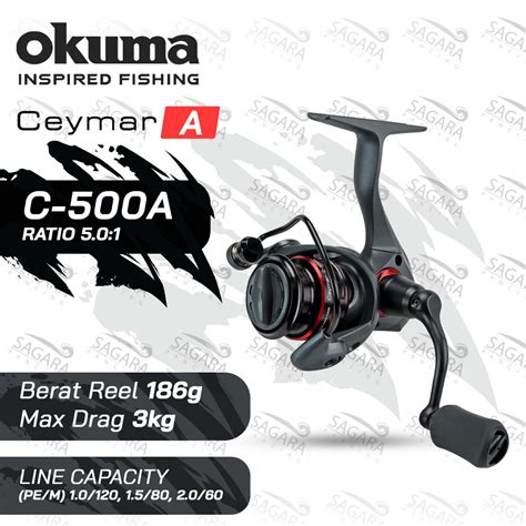 Jual Reel Okuma Ceymar A Ceymar HD Reel Pancing Spinning Shopee Indonesia