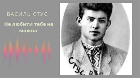Василь Стус "Не любити тебе не можна". Вірші про кохання - YouTube