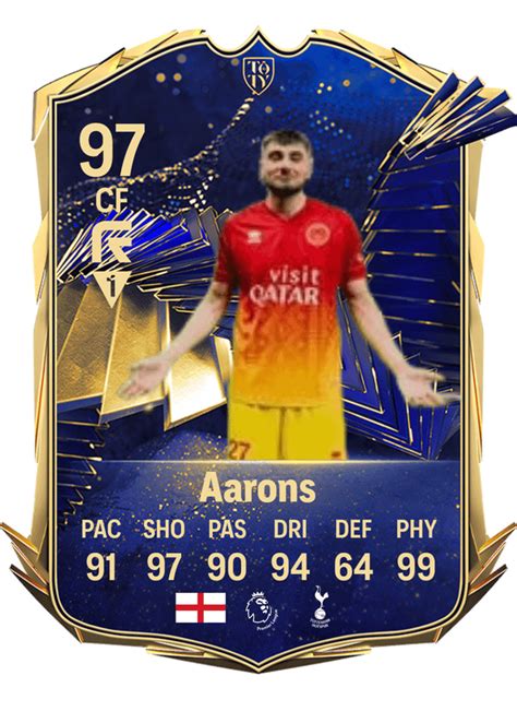 Danny Aarons Fifa Cards R Dannyaaronsmore