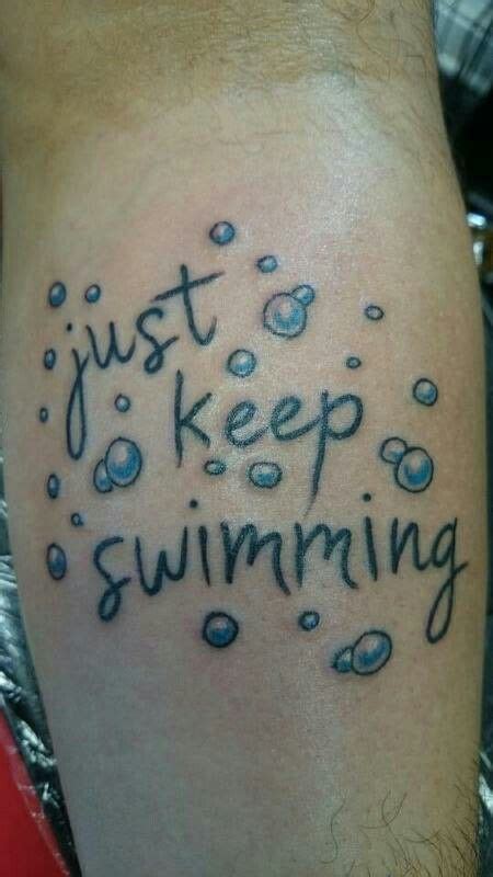 I Finally Got My Just Keep Swimming Tattoo Love Finding Nemo Love Dory And Absolutely Love