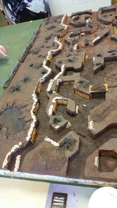 Trench System For The Great War Warhammer Terrain 40k Terrain