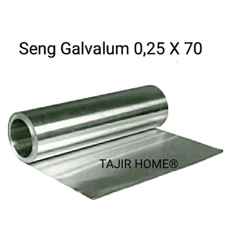 Seng Galvalum Anti Karat 70 Cm X 1 2 Meter Talang Lazada Indonesia