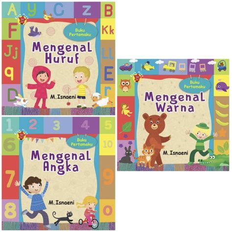 Jual Buku Anak Board Book Buku Pertamaku Mengenal Huruf Mengenal Angka