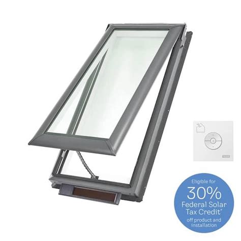 Velux X In Solar Powered Fresh Air Venting Deck Mount