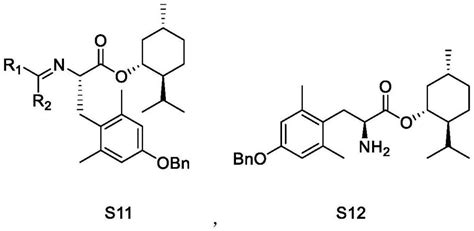 一种新型手性相转移催化剂合成s 26 二甲基酪氨酸衍生物的方法与流程