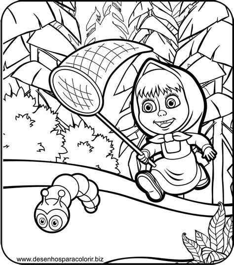 Desenhos Para Colorir 36 Desenhos Para Colorir De Masha E O Urso