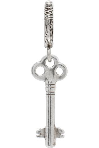 Silver Key Of Love Single Earring By Isabel Marant On Sale