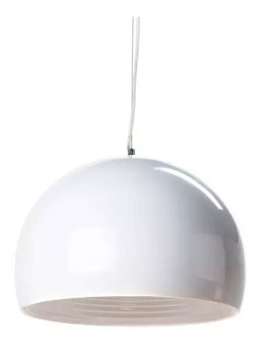 Lámpara globo Taschibra Pendente color blanco 110V 220V MercadoLibre