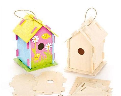 20 Kits Wood Bird House Kit Collection Etsy Casette Per Uccelli