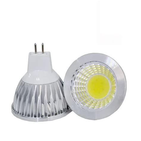 10pcs New High MR16 GU5 3 220V 12V 6w 9w 12w Dimmable Led Cob Spotlight