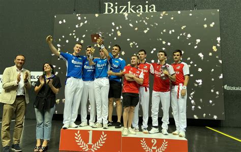 El Equipo Anboto De Baiko Se Hace Con El Torneo Bizkaia 2023 Baiko Pilota