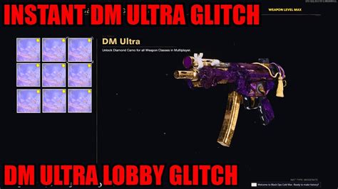 INSTANT DM ULTRA GLITCH COLD WAR COLD WAR CAMO GLITCH COLD WAR