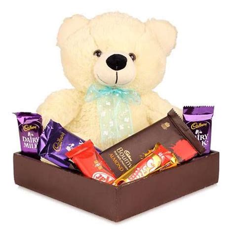 Teddy Bear Chocolate Pack | Send Gifts To Pakistan | Same Day Delivery In Multan Or Lahore